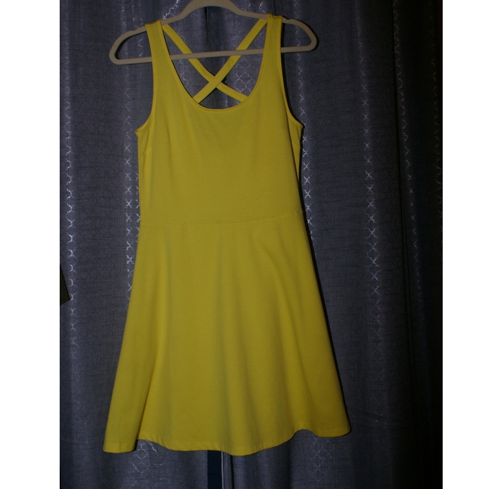 Yellow H&M dress M